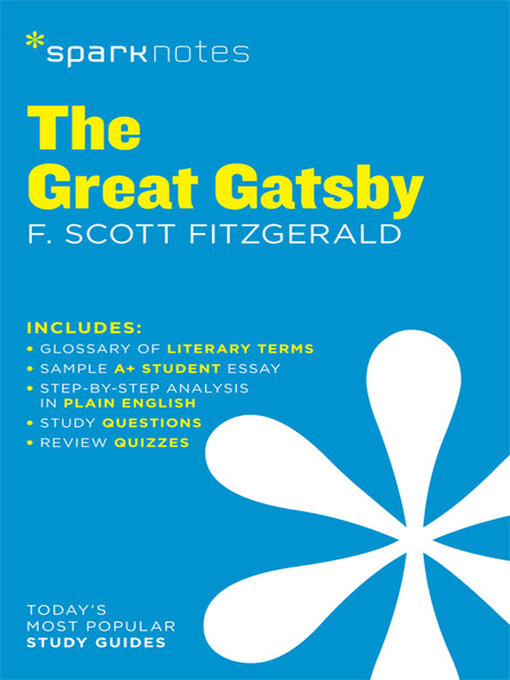 Title details for The Great Gatsby SparkNotes Literature Guide by SparkNotes - Wait list